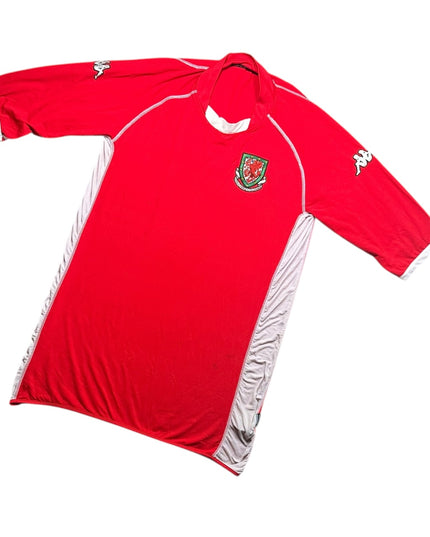 Wales Football Shirt 2002 Home (XXL)