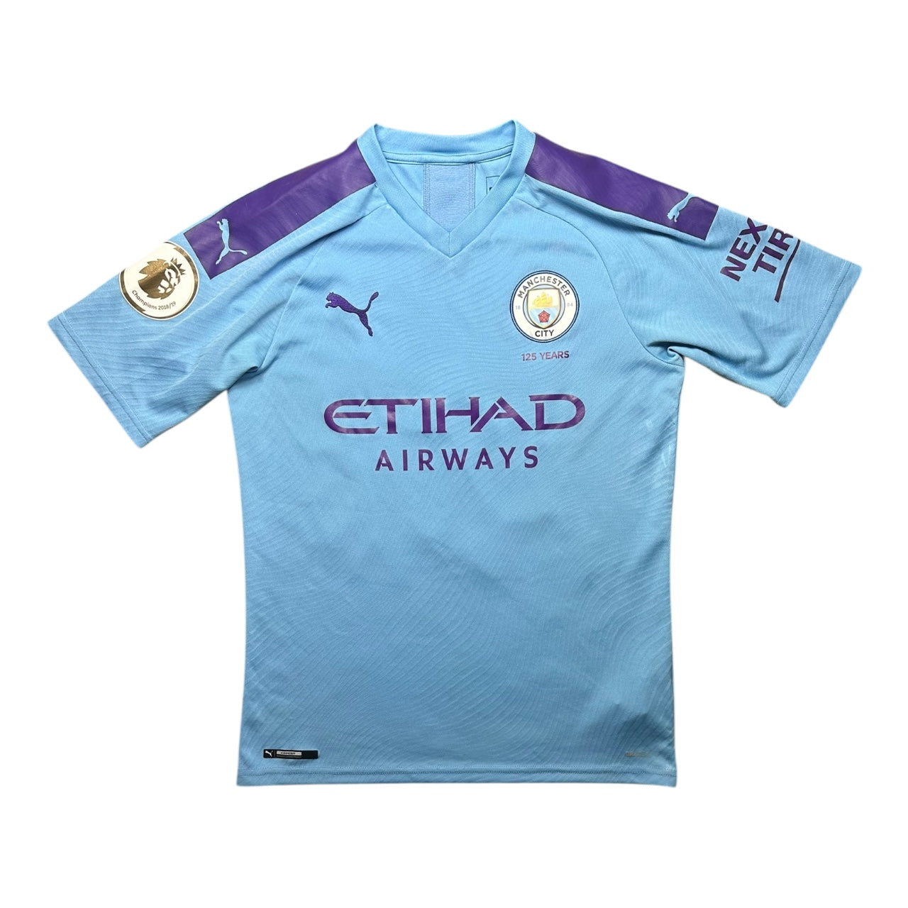 Manchester City Football Shirt 2019/2020 ‘125 Years’ Home Bernardo 20 (S)