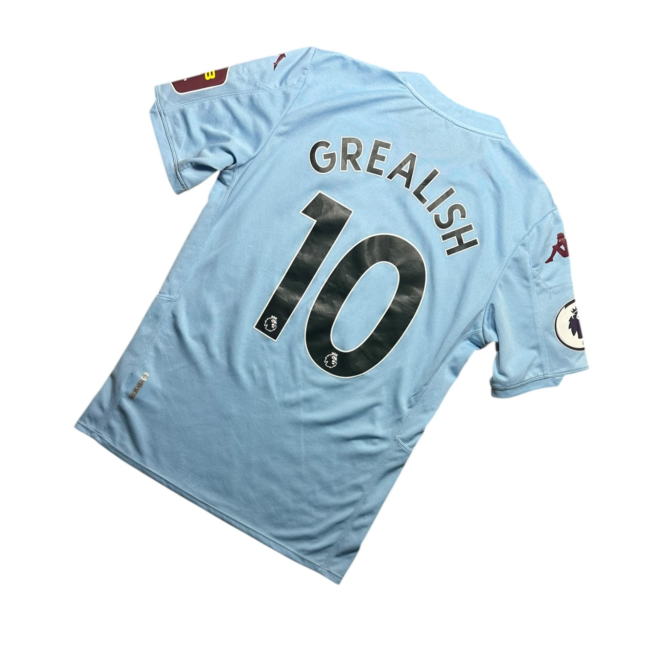 Aston Villa Football Shirt Away 2019/2020 Grealish 10 (M)