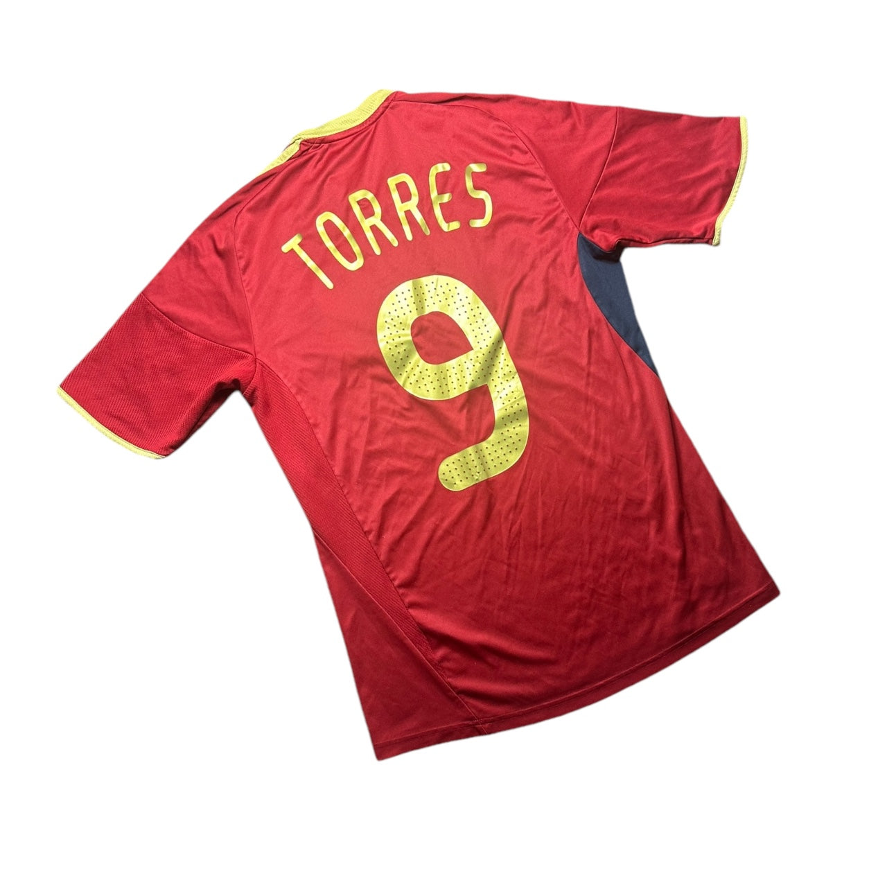 Spain Football Shirt 2009 Confederations Cup Home Torres 9 (S)