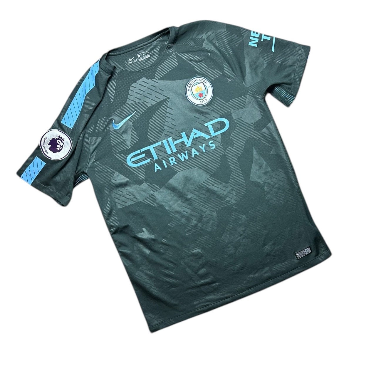 Manchester City Football Shirt 2017/2018 Third Stones 5 (M)