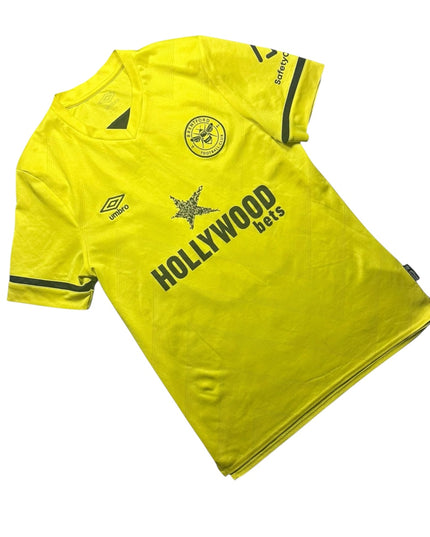 Brentford Football Shirt Away 2021/2022 Mbeumo 19 (M)
