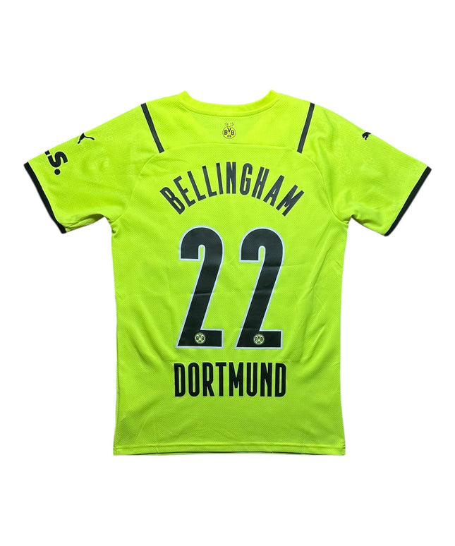 Borussia Dortmund Football Shirt 2021/2022 Cup Home Bellingham 22 (S)