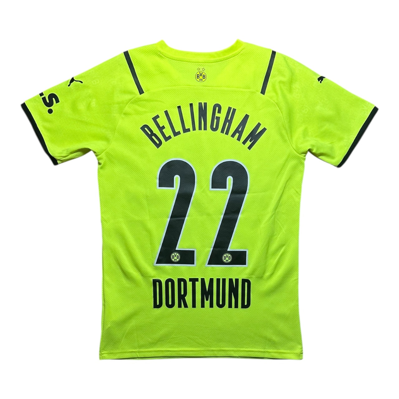 Borussia Dortmund Football Shirt 2021/2022 Cup Home Bellingham 22 (S)