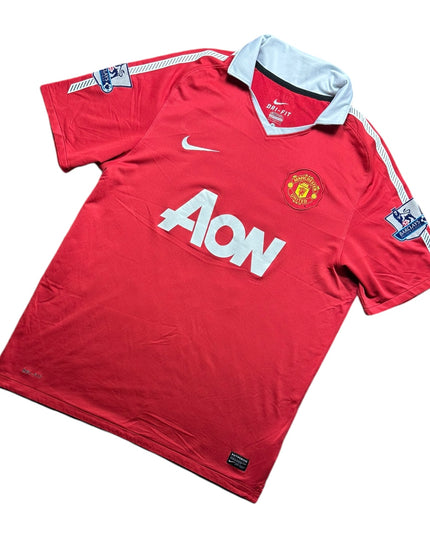 Manchester United Football Shirt 2010/2011 Home Scholes 18 (L)