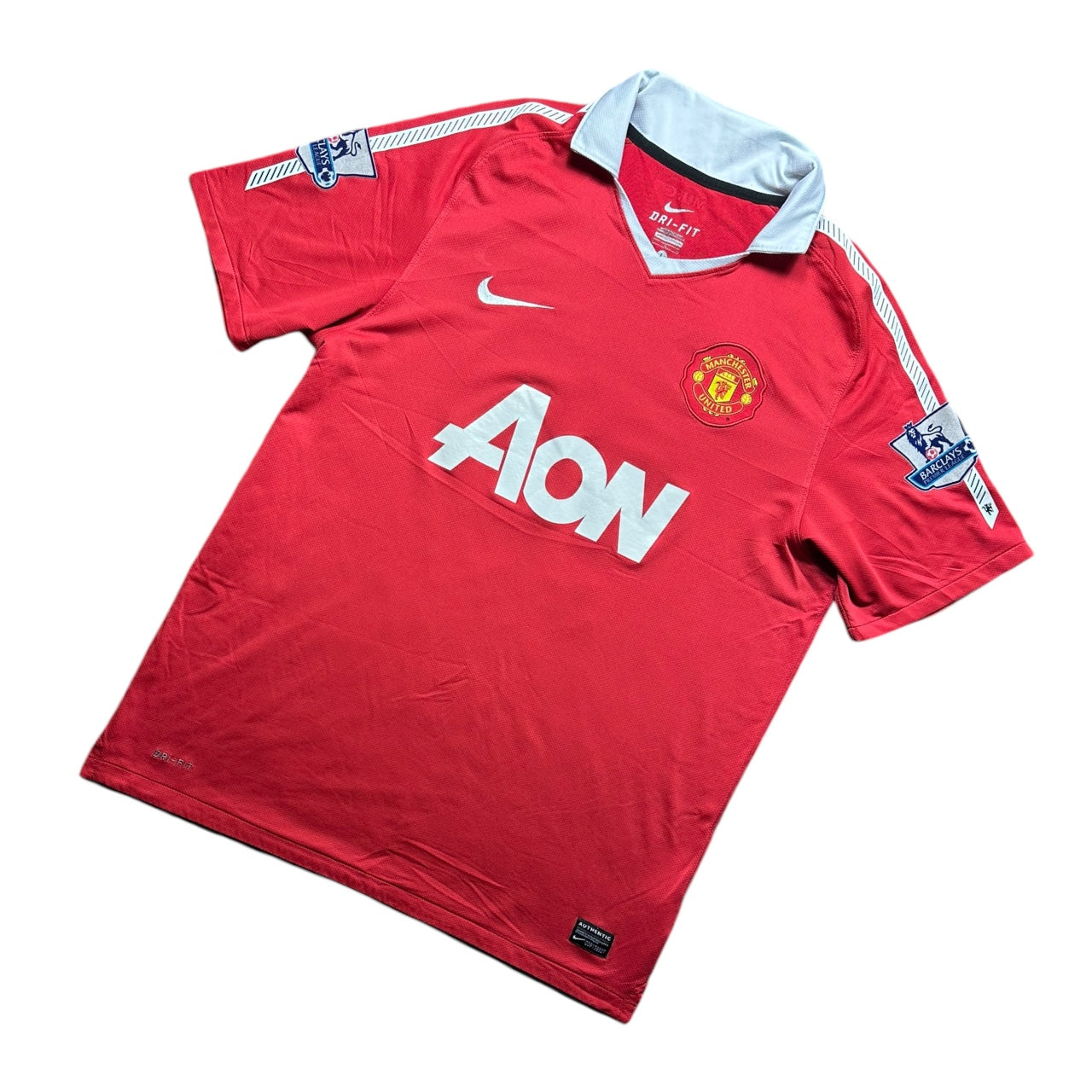 Manchester United Football Shirt 2010/2011 Home Scholes 18 (L)