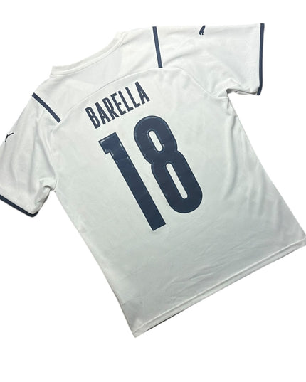 Italy Football Shirt 2021/2022 Away Barella 18 (L)