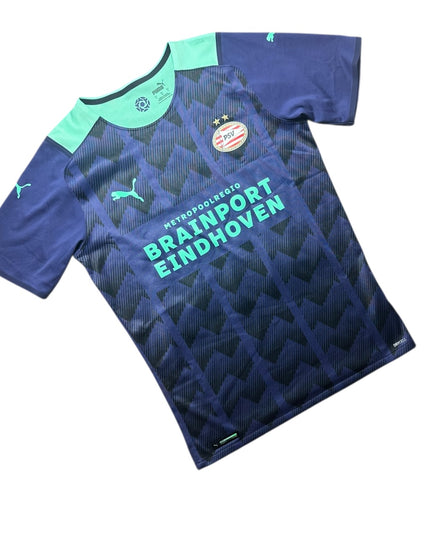 PSV Football Shirt Away 2021/2022 Madueke 10 Player Issue (M)