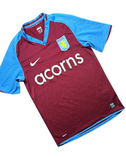 Aston Villa Football Shirt 2008/2009 Home (S)