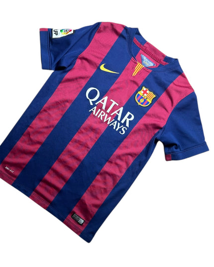 Barcelona Football Shirt 2014/2015 Home (Large Boys)