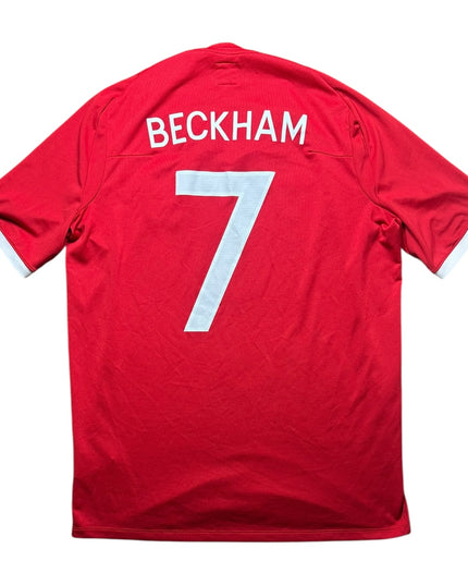 England Football Shirt 2010/2011 Away Beckham 7 (XL)