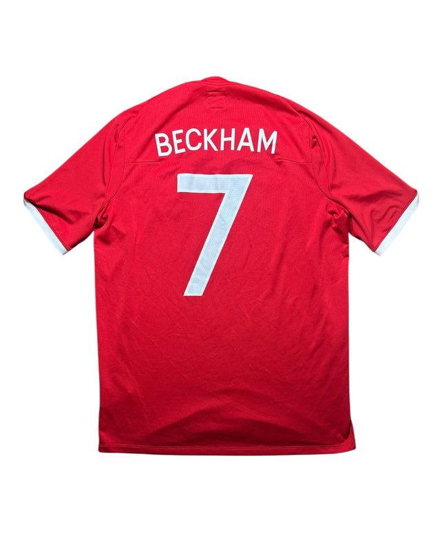 England Football Shirt 2010/2011 Away Beckham 7 (XL)