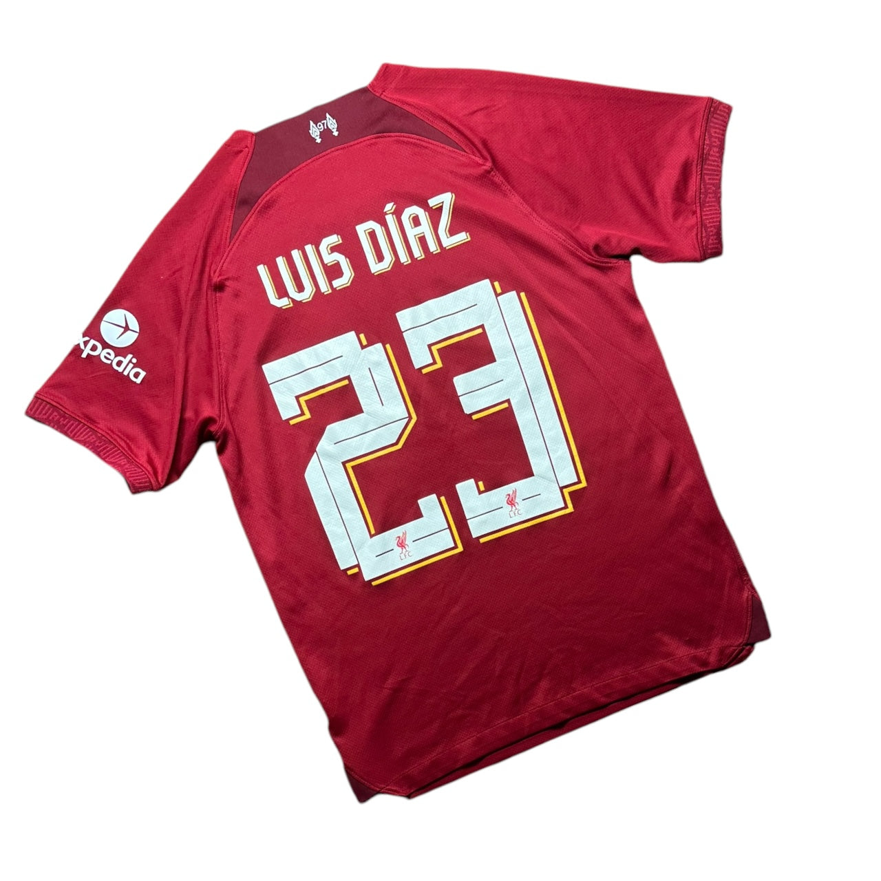 Liverpool Football Shirt 2022/2023 Home Luis Diaz 23 (S)