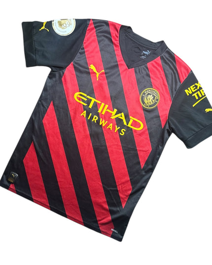 Manchester City Football Shirt 2022/2023 Away Haaland 9 (M)
