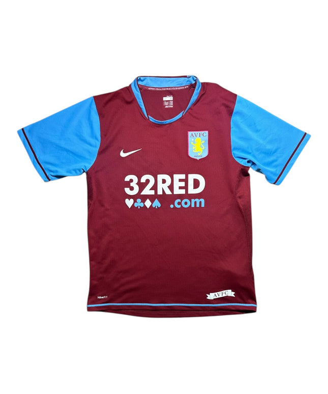 Aston Villa Football Shirt 2007/2008 Home (M)