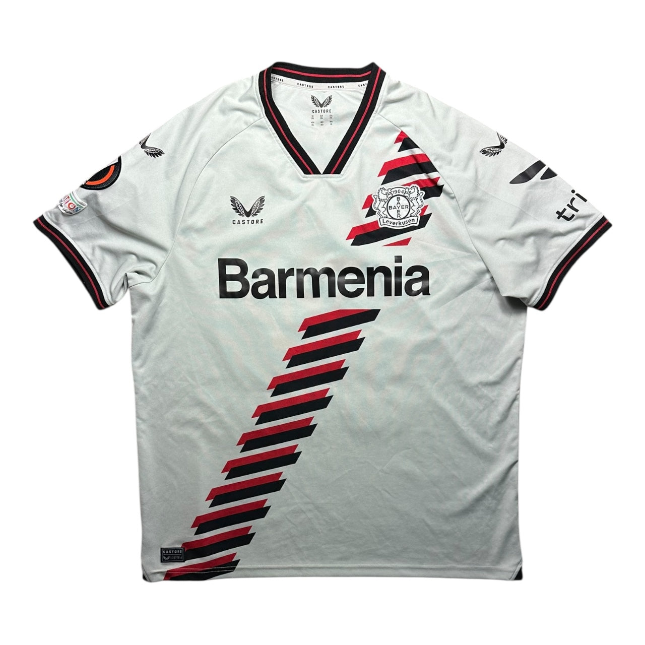 Bayer 04 Leverkusen Football Shirt 2023/2024 Away Grimaldo 20 (XL)