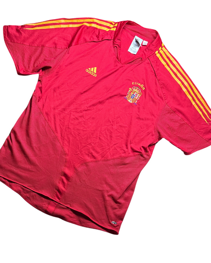 Spain 2004/2006 Home Football Shirt