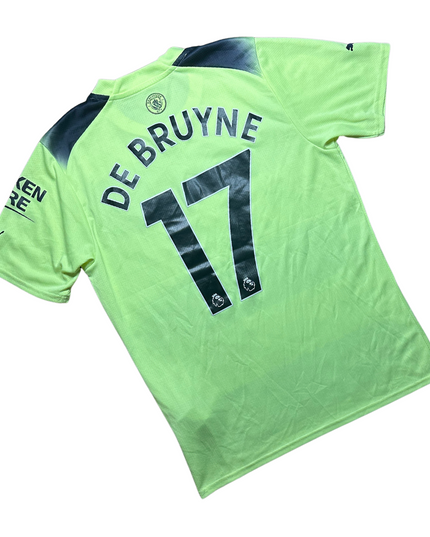 Manchester City 2022/2023 Third Football Shirt De Bruyne (17)