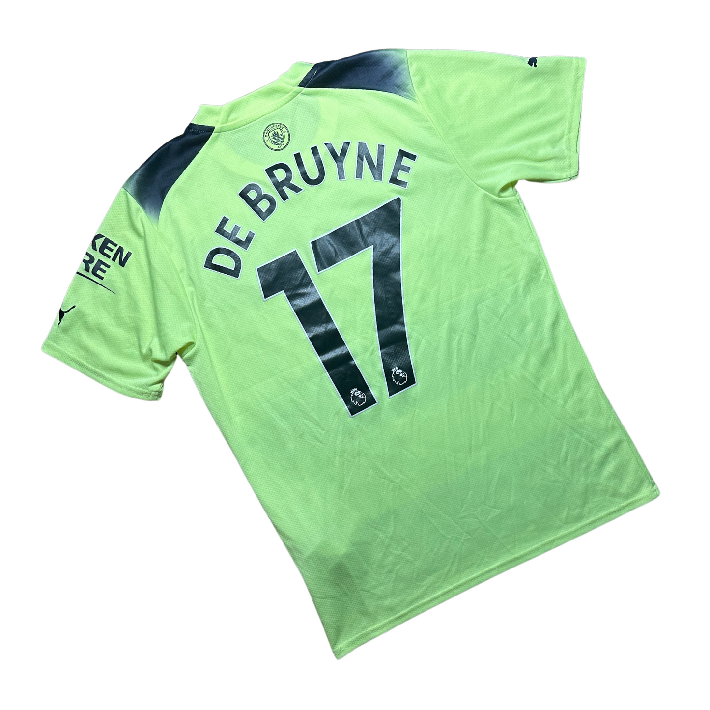 Manchester City 2022/2023 Third Football Shirt De Bruyne (17)