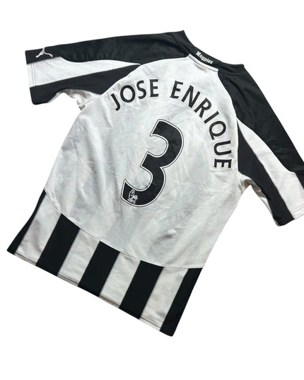 Newcastle Football Shirt Home 2010/2011 Jose Enrique 3 (S)
