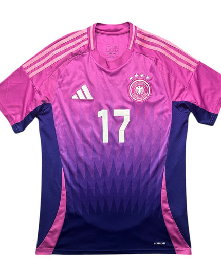 Germany Football Shirt Away 2024/2025 Wirtz 17 (M)