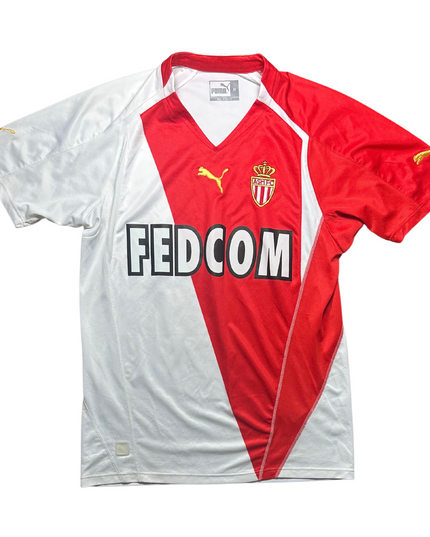 AS Monaco 2005/2006 Home Football Shirt