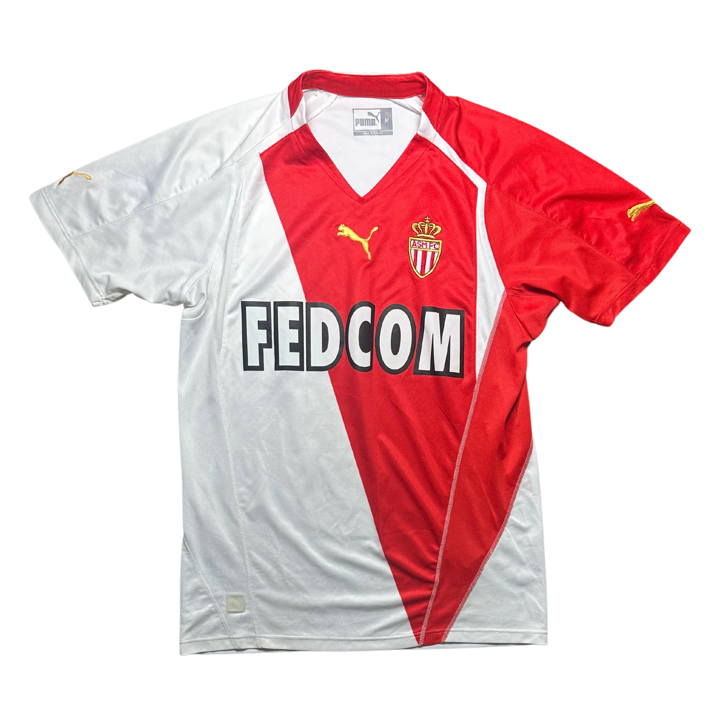 AS Monaco 2005/2006 Home Football Shirt