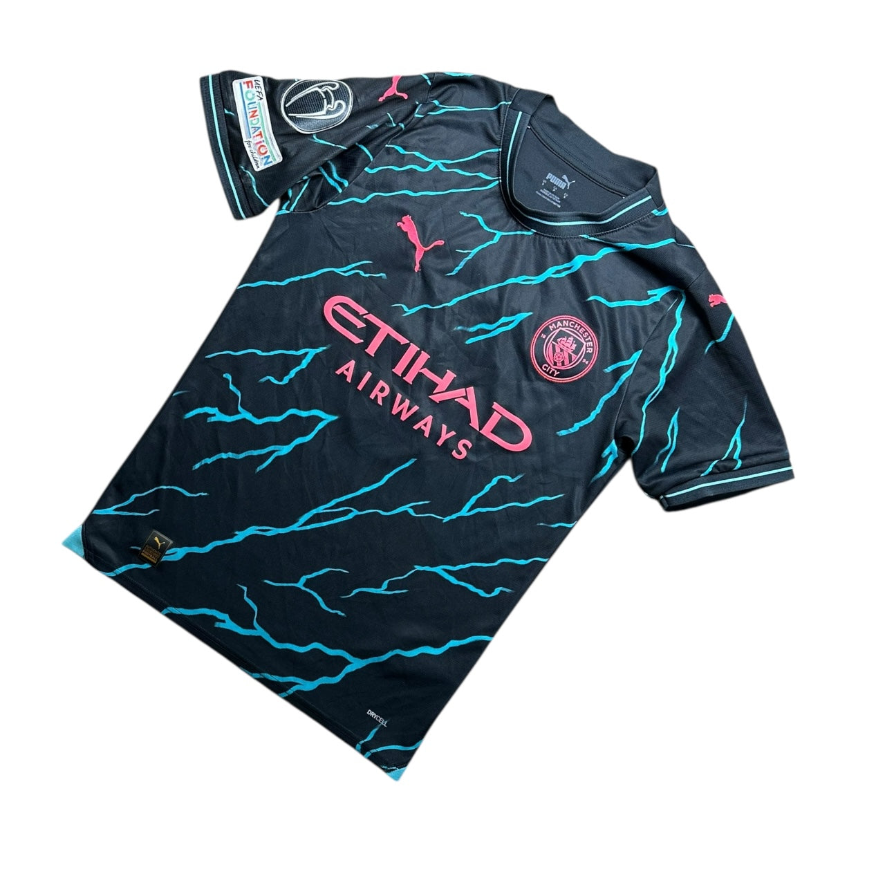 Manchester City 2023/2024 Third Football Shirt Haaland 9 (S)