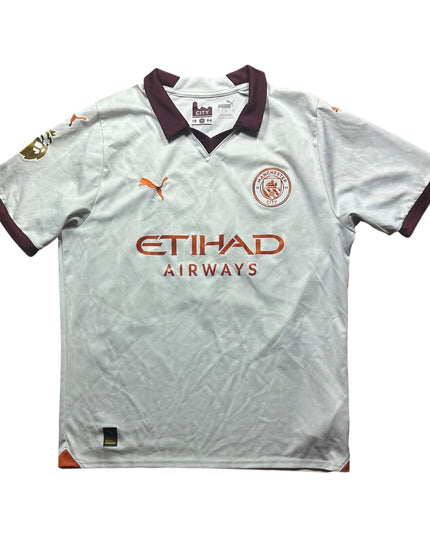 Manchester City Football Shirt Away 2023/2024 Gvardiol 24 (L)
