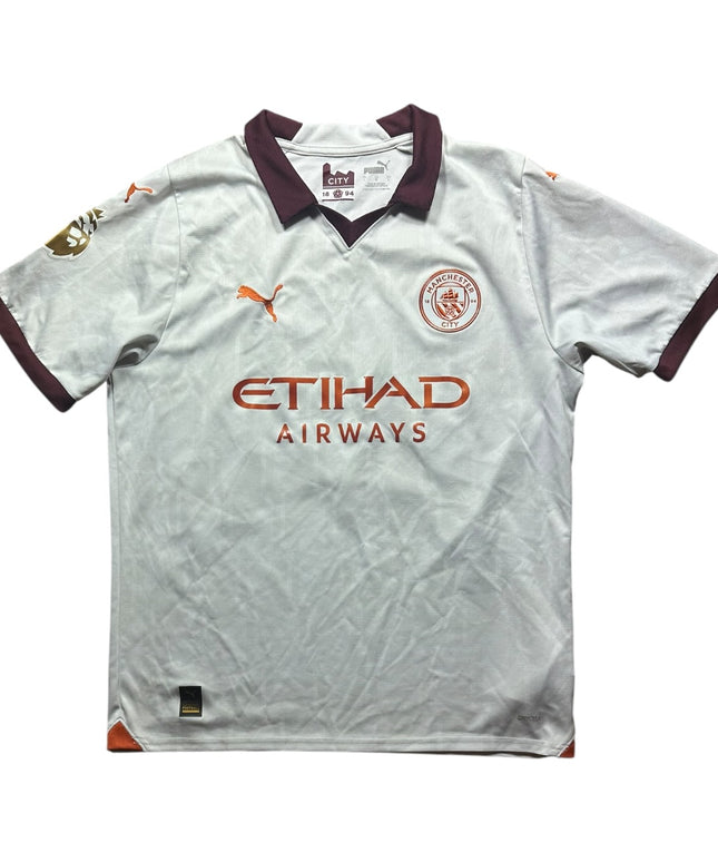 Manchester City Football Shirt Away 2023/2024 Gvardiol 24 (L)