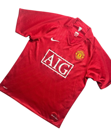 Manchester United Football Shirt 2007/2008 Home Giggs 11 (M)
