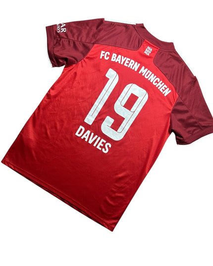 Bayern Munich Football Shirt 2021/2022 Home Davies 19 (L)