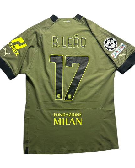 AC Milan Football Shirt Third 2022/2023 R.Leao 17 Ultraweave (XL)