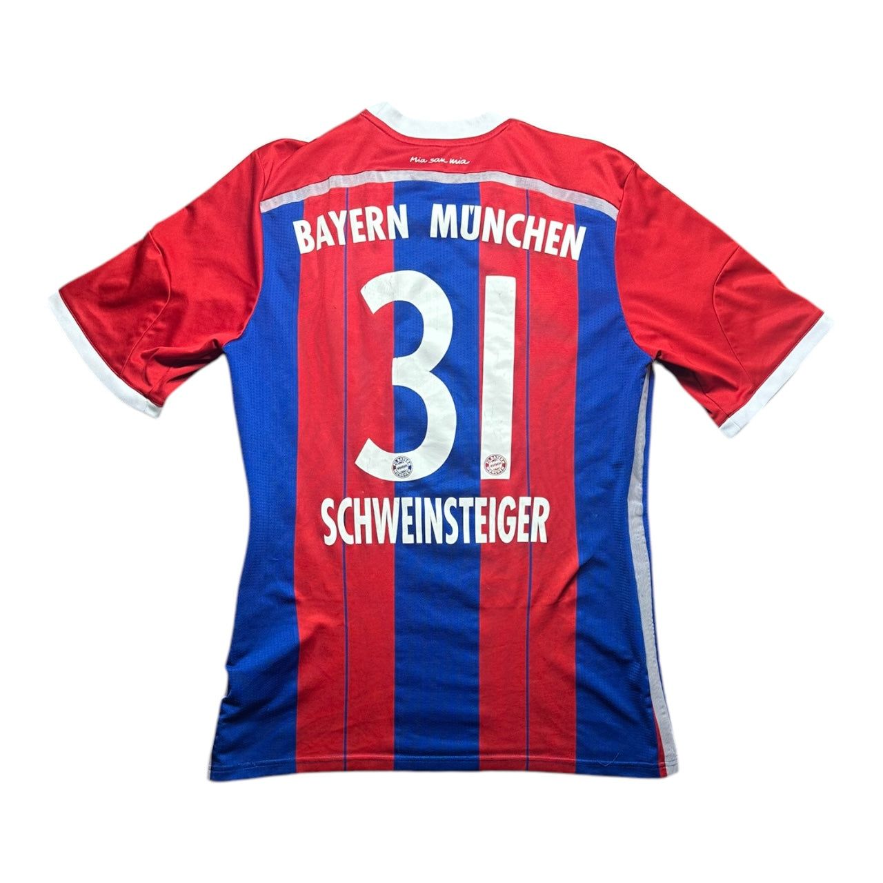 Bayern Munich Football Shirt 2014/2015 Home Schweinsteiger 31 (M)