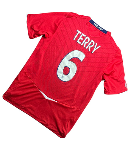 England Football Shirt Away 2008/2010 Terry 6 (M)