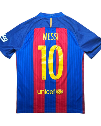 Barcelona Football Shirt 2016/2017 Home Messi 10 (M)
