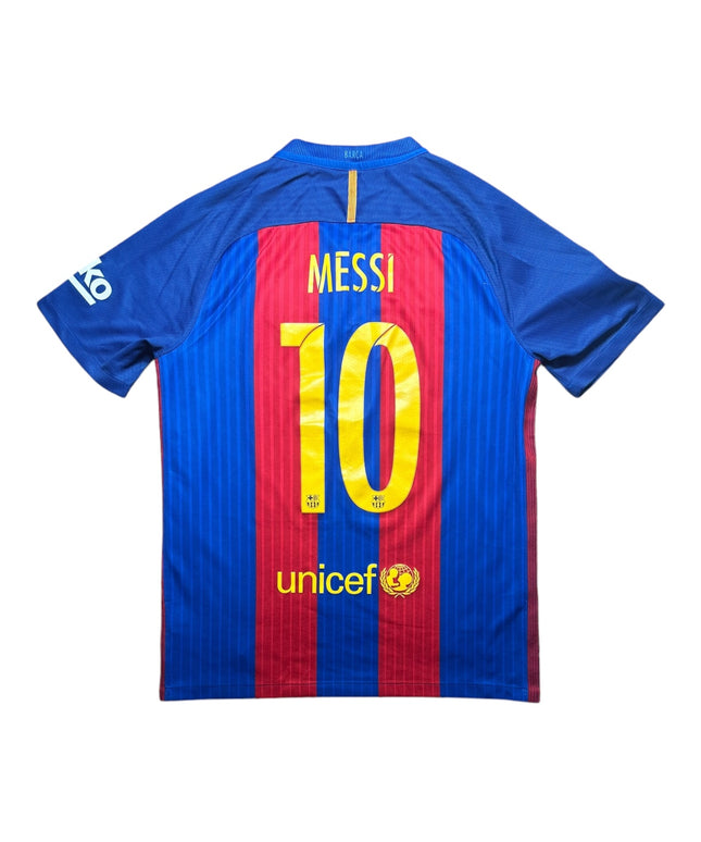 Barcelona Football Shirt 2016/2017 Home Messi 10 (M)