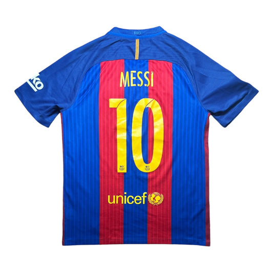 Barcelona Football Shirt 2016/2017 Home Messi 10 (M)