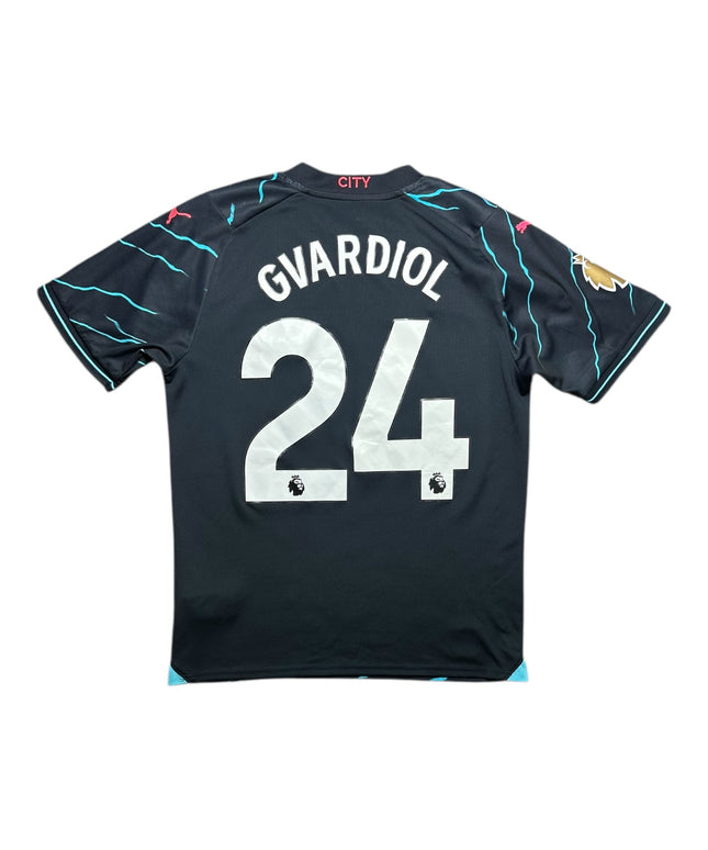 Manchester City Football Shirt 2023/2024 Third Gvardiol 24 (M)