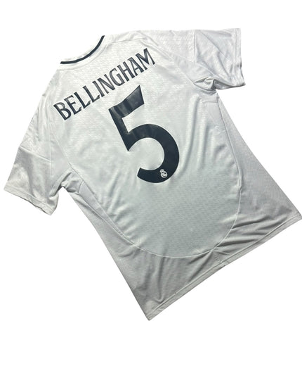 Real Madrid Football Shirt Home 2024/2025 Bellingham 5 (L)