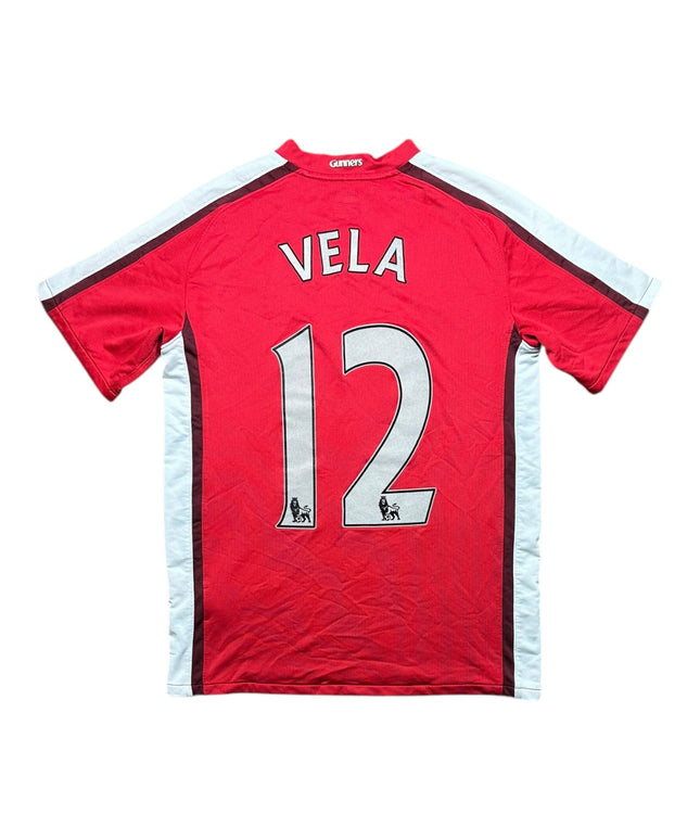 Arsenal Football Shirt 2008/2010 Home Vela 12 (S)