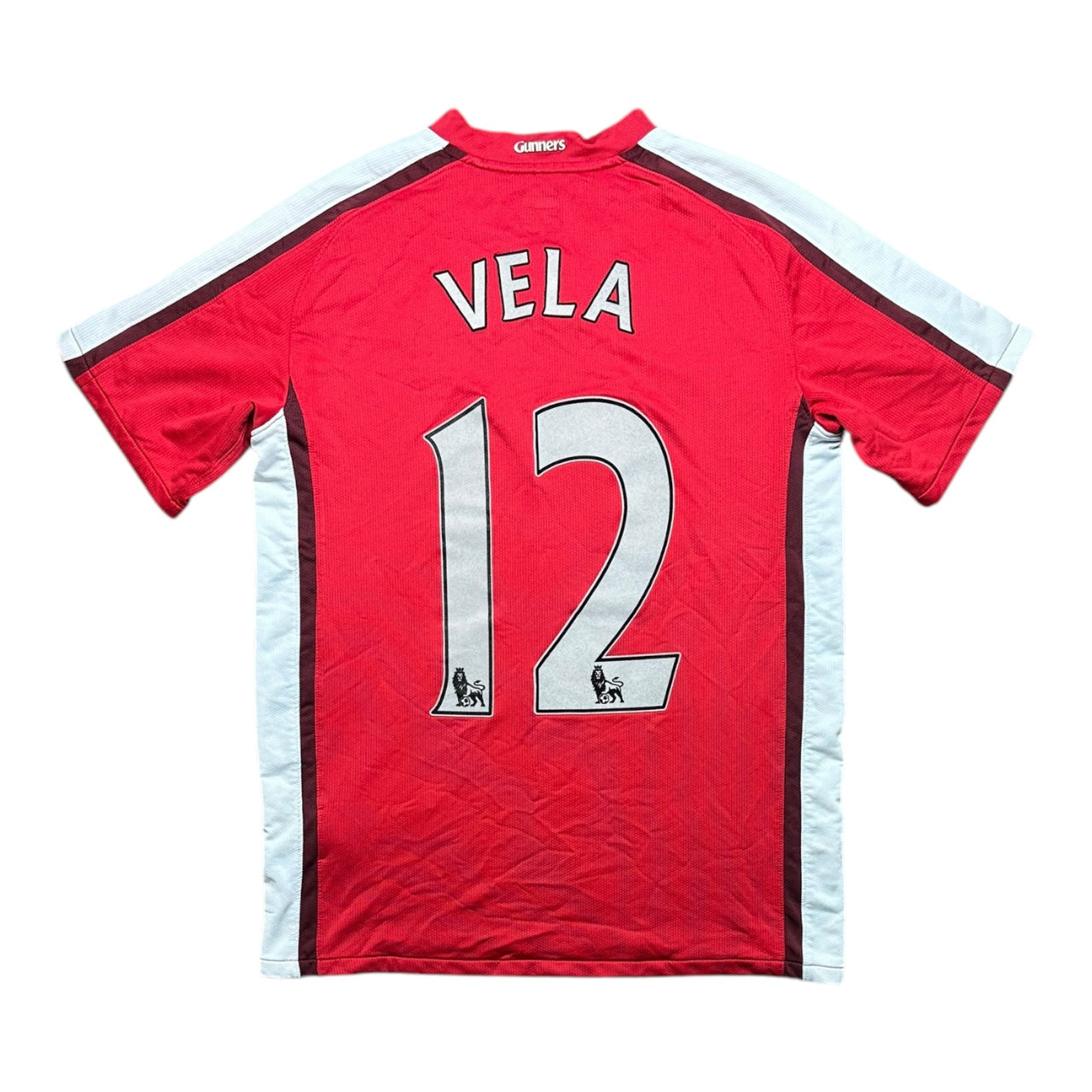 Arsenal Football Shirt 2008/2010 Home Vela 12 (S)