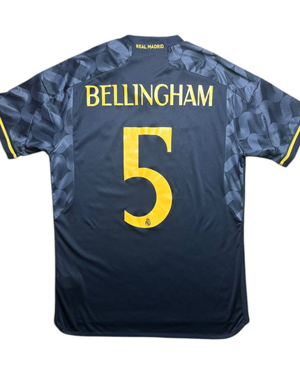 Real Madrid Football Shirt 2023/2024 Away Bellingham 5 (L)