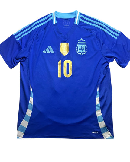 Argentina Football Shirt Away 2024/2025 Messi 10 (XL)
