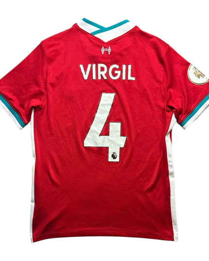Liverpool Football Shirt 2020/2021 Home Virgil 4 (M)