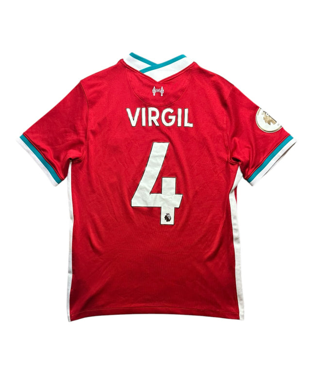 Liverpool Football Shirt 2020/2021 Home Virgil 4 (M)