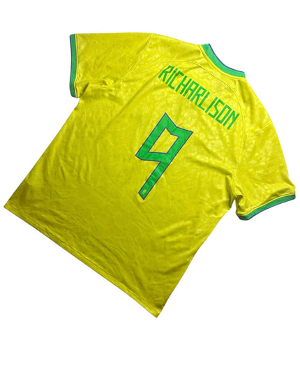 Brazil Football Shirt Home 2022/2023 Richarlison 9 (XL)