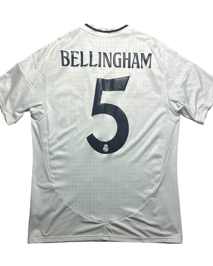 Real Madrid Football Shirt Home 2024/2025 Bellingham 5 (L)