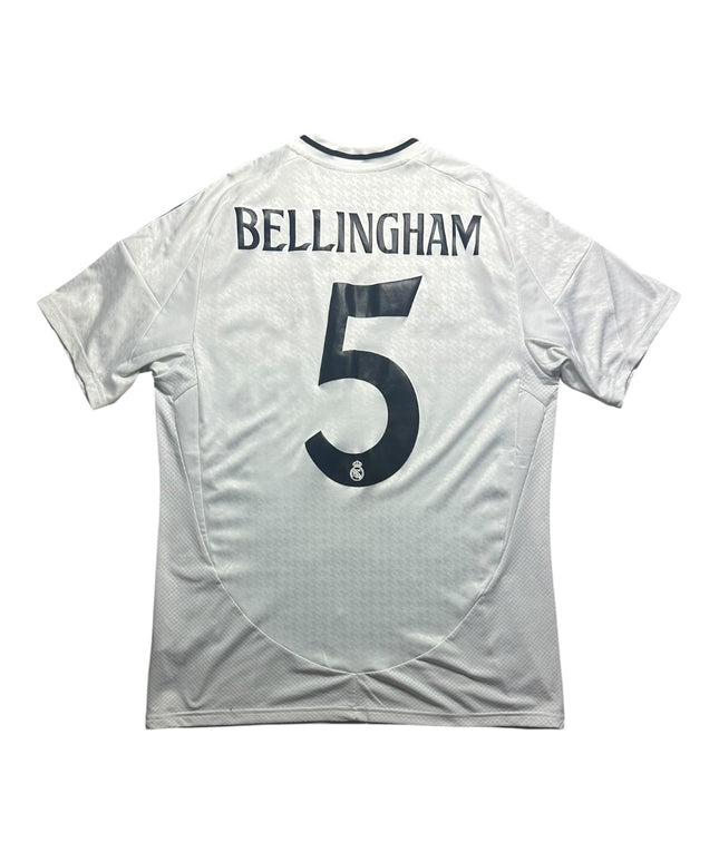 Real Madrid Football Shirt Home 2024/2025 Bellingham 5 (L)