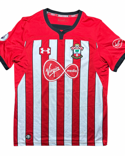 Southampton 2018/2019 Home Football Shirt Elyounoussi 11
